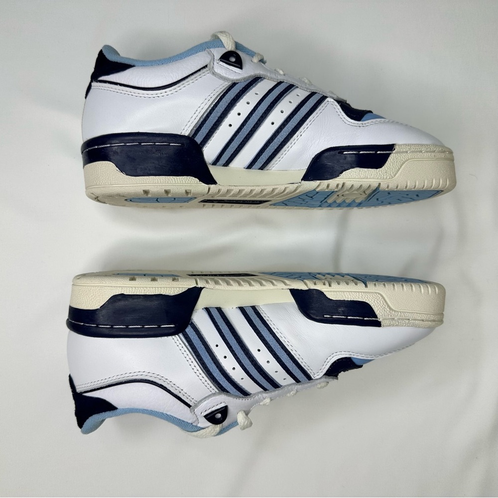 Adidas Men’s Rivalry Low 86 Tar Heels UNC Blue /White FZ6334 Size 5 - Picture 6 of 10